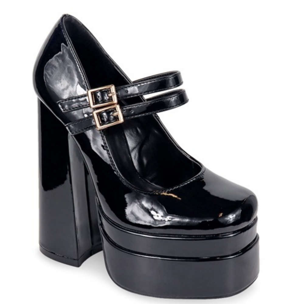 𝙇𝙖𝙨𝙩 𝙎𝙞𝙯 9 🖤🎥𝑴𝒂𝒓𝒚 𝑱𝒂𝒏𝒆 𝑷𝒍𝒂𝒕𝒇𝒐𝒓𝒎 𝑯𝒆𝒆𝒍 - BLACK - Picture 3 of 7